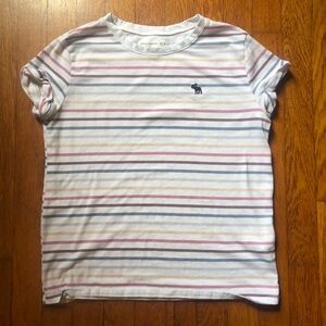 Girls Abercrombie striped shirt